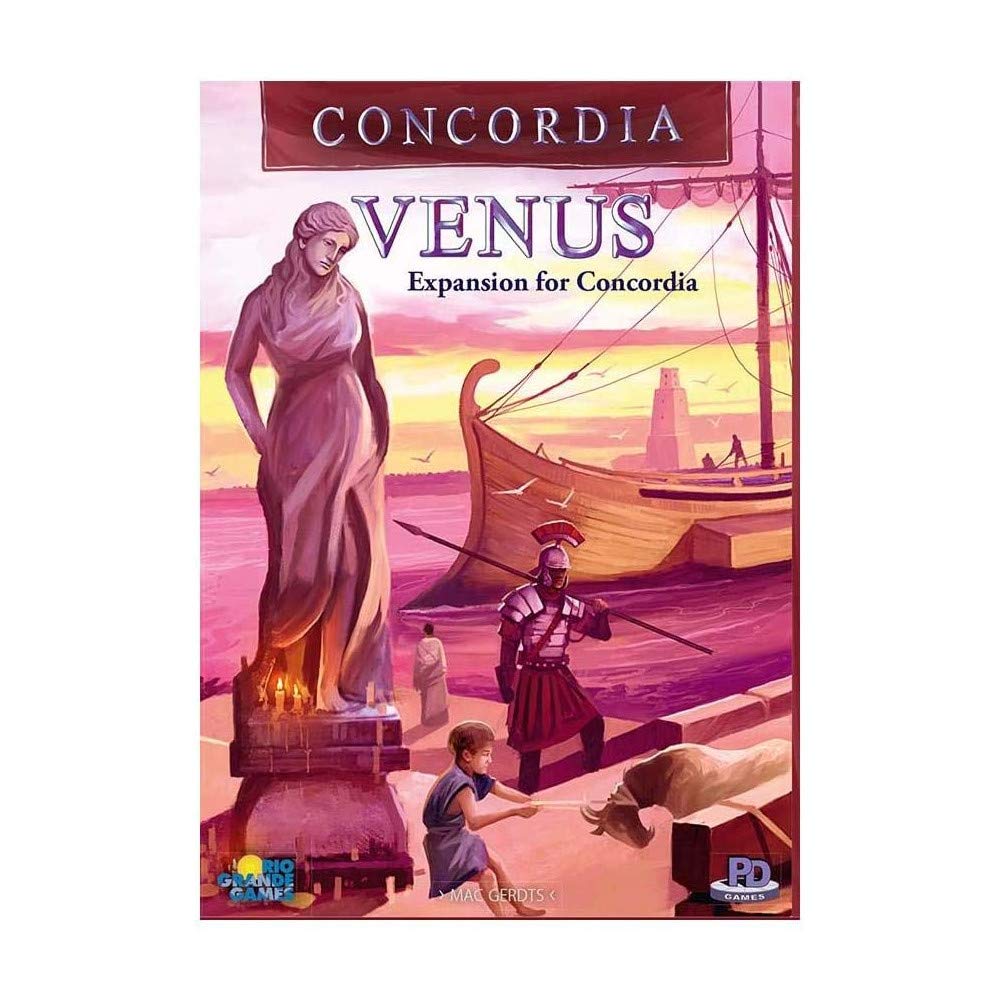 Concordia Venus Expansion – Rio Grande Games | New Maps Hellas & Ionium