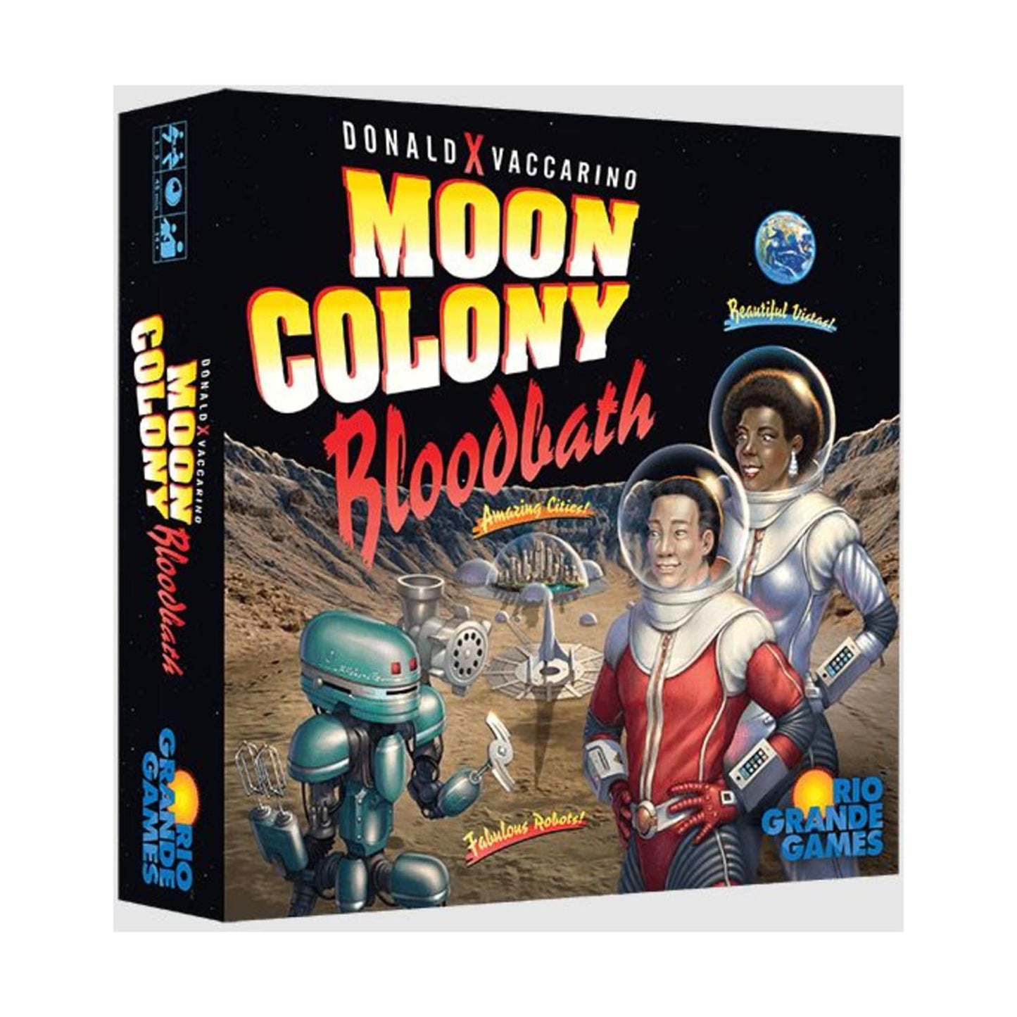 Rio Grande Games Moon Colony Bloodbath - Strategy Card Game for 1-5 Players