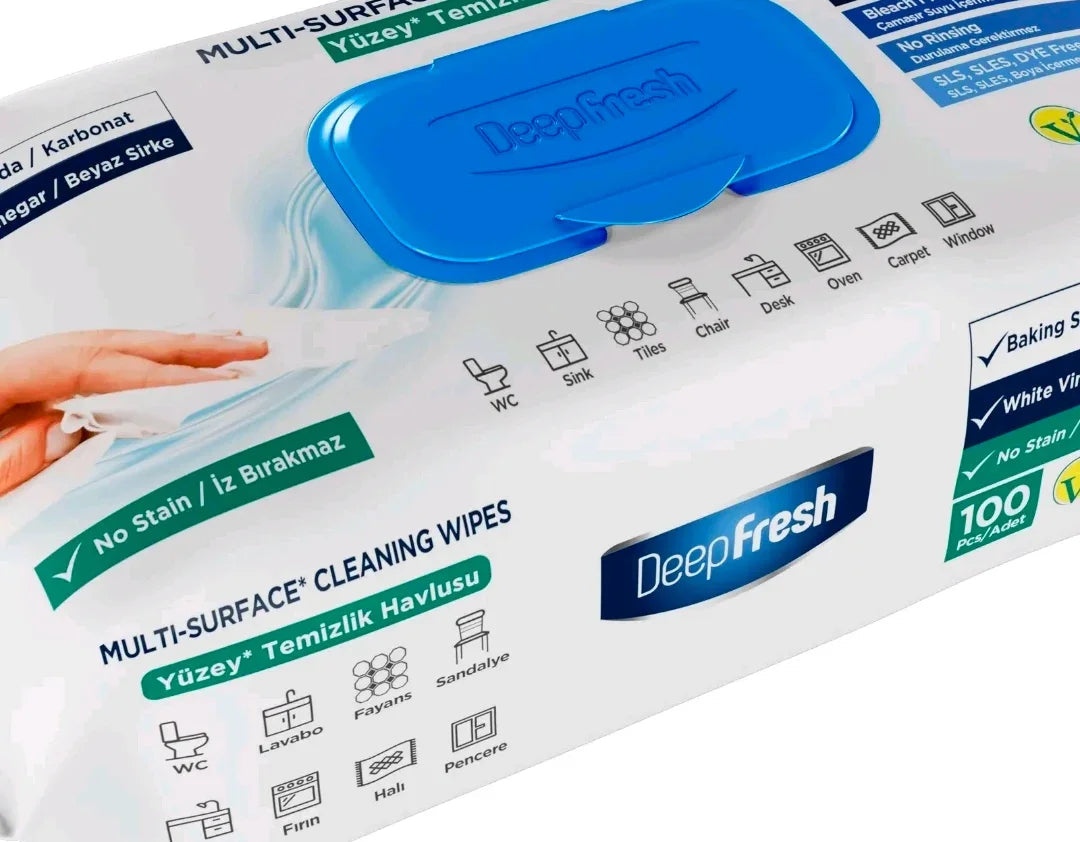 Deep Fresh Extra Large Multi Surface Cleaning Wipes