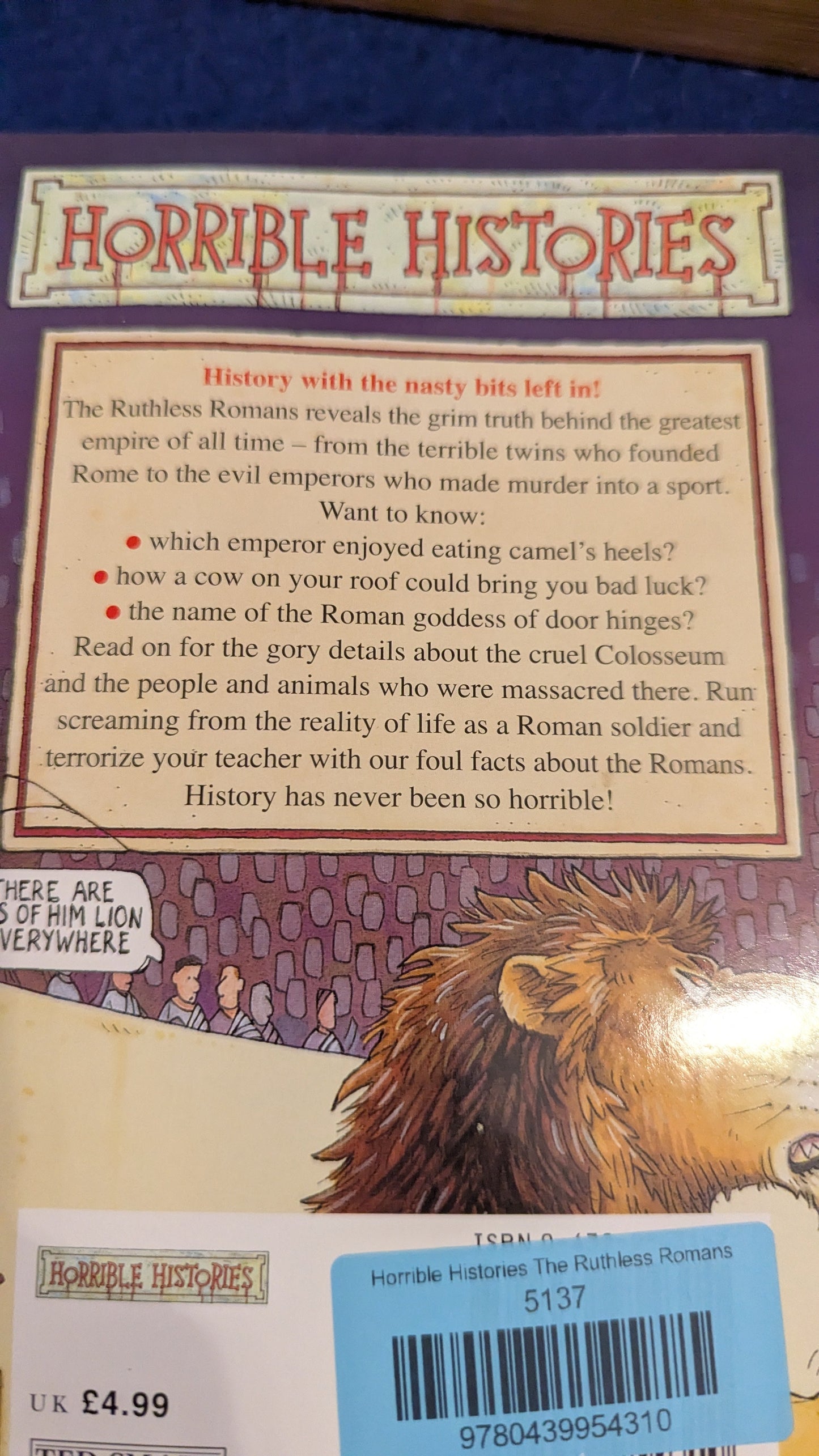 Horrible Histories The Ruthless Romans