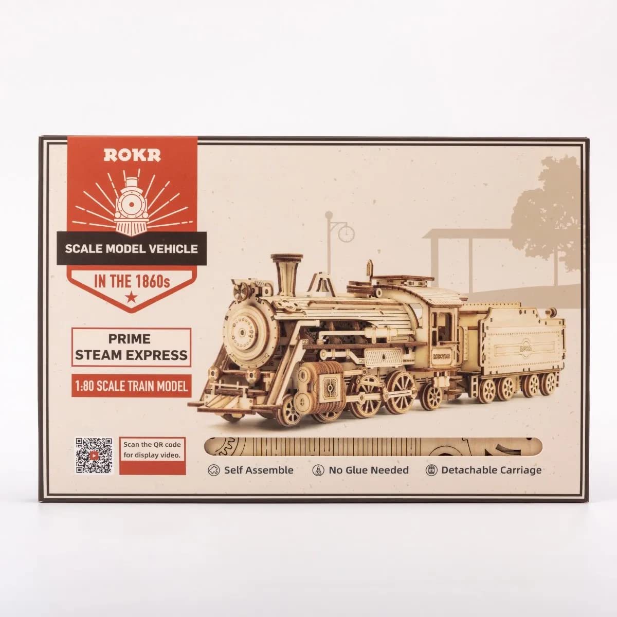 ROKR Model Car Kits – Wooden 3D Puzzles for Adults | Build, Learn, Desk Decor