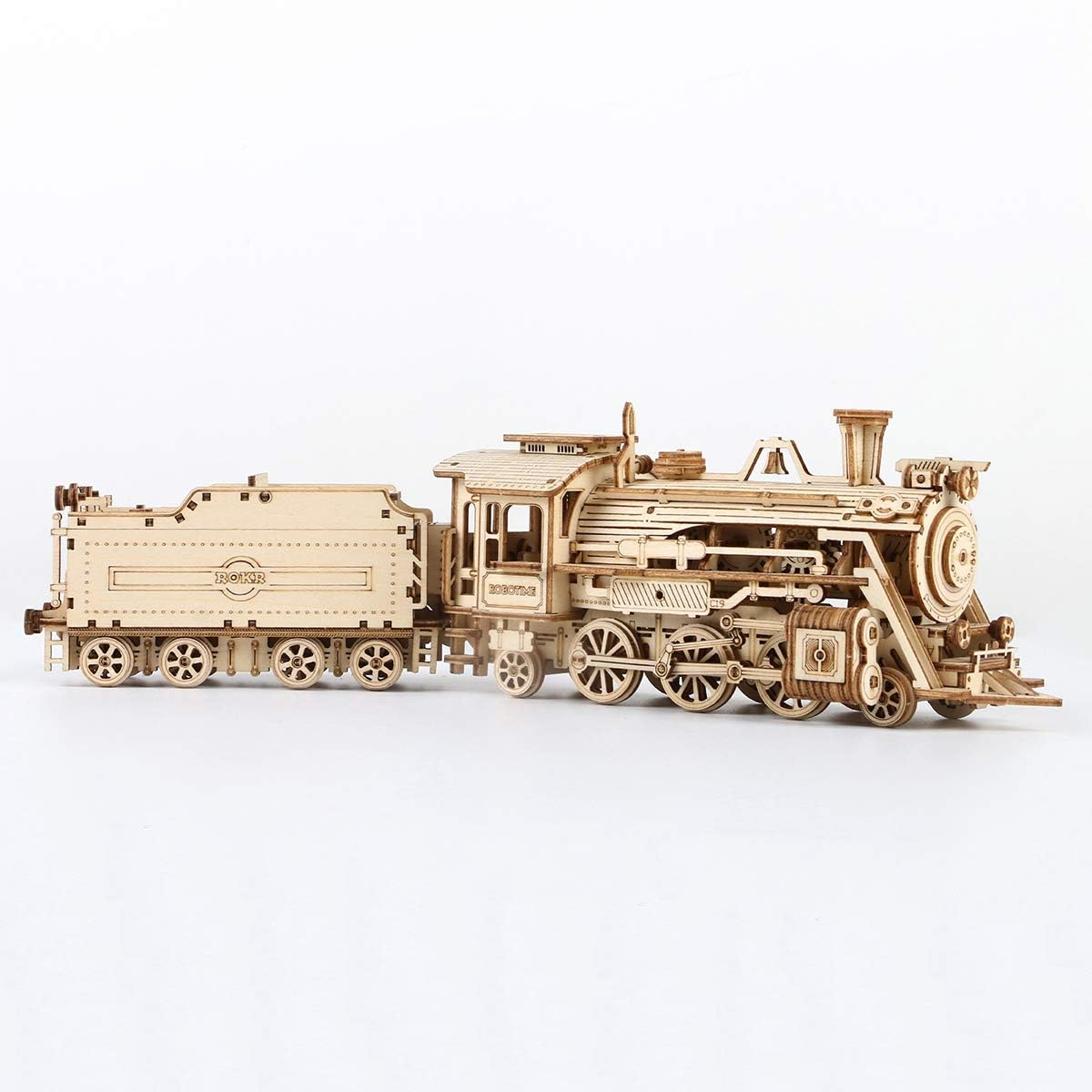 ROKR 3D Wooden Puzzle for Adults – Mechanical Car Model Kit | DIY Desk Decor Gift