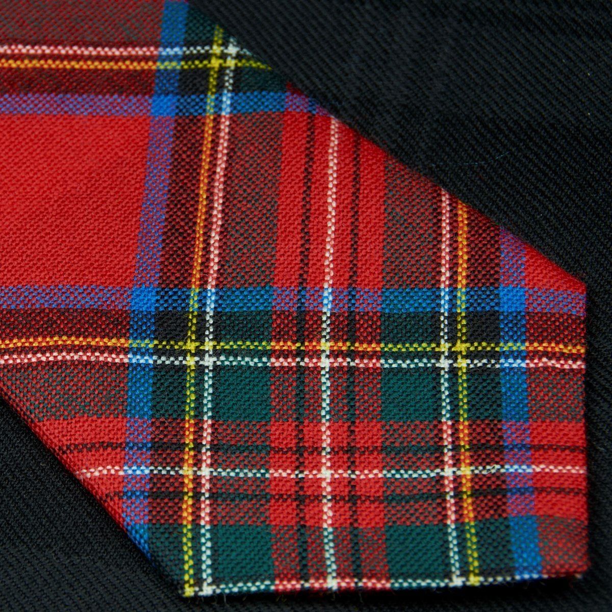 Royal Stewart Men's Traditional Scottish Acrylic Wool Tartan Tie