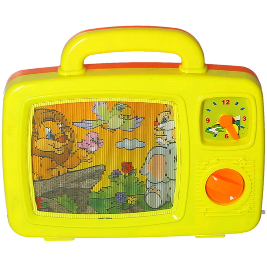 Baby Toddler Wind Up Musical TV Activity Toy 12 Months + Brand New