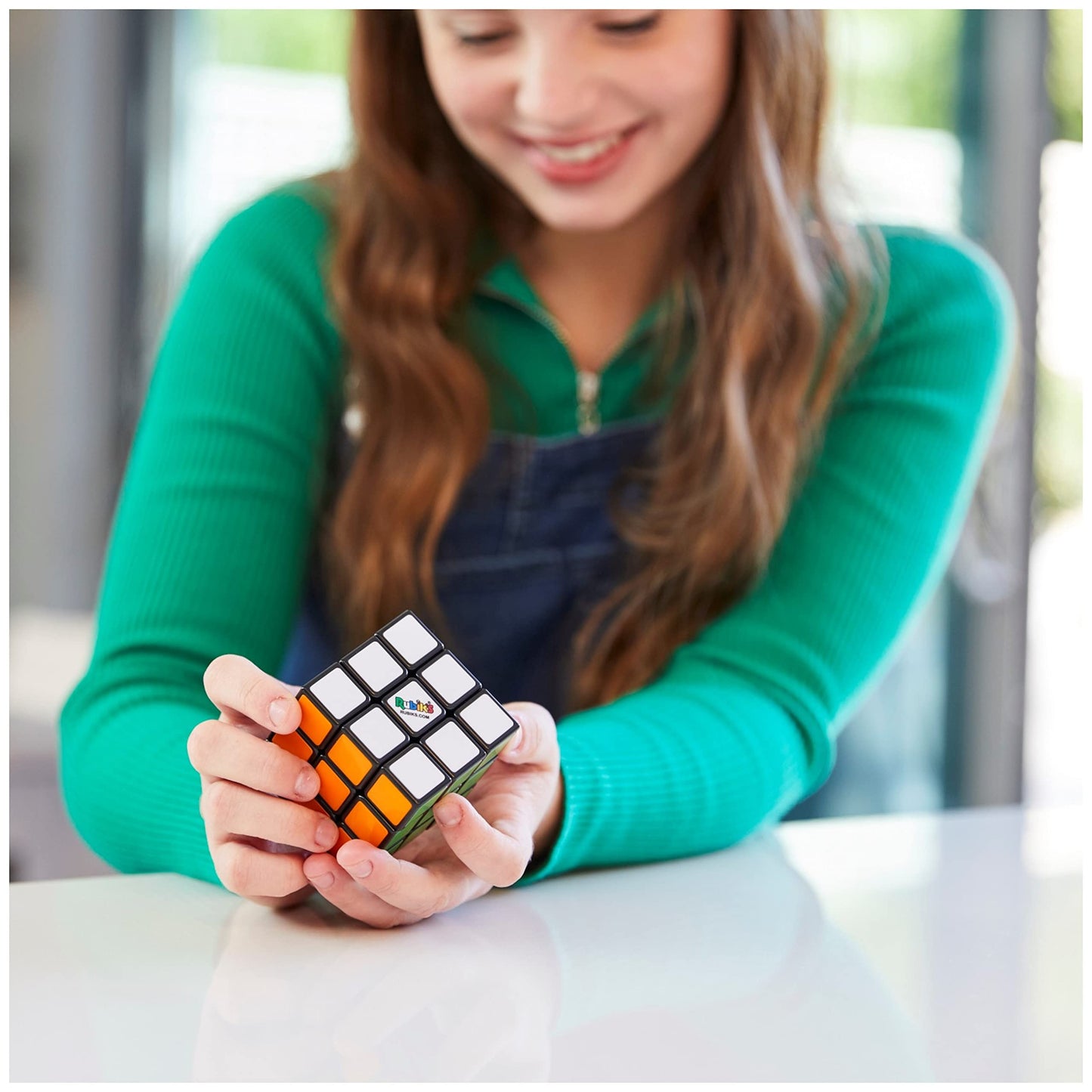 Rubik's Cube Original 3x3 with Removable Stickers — Customizable Puzzle & Fidget Toy