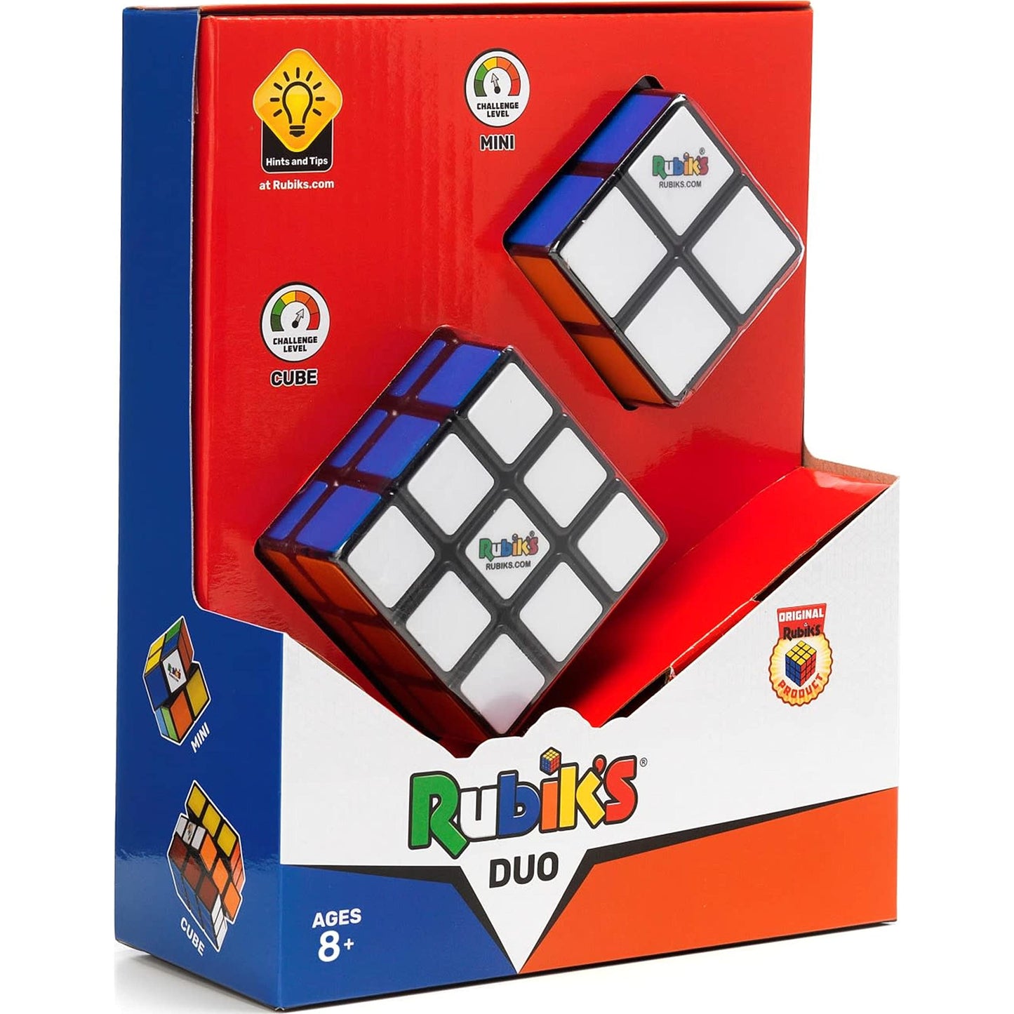 Rubik's Advanced Cube Set 3x3 + 2x2 – Original Colour Rubik's Puzzle Game