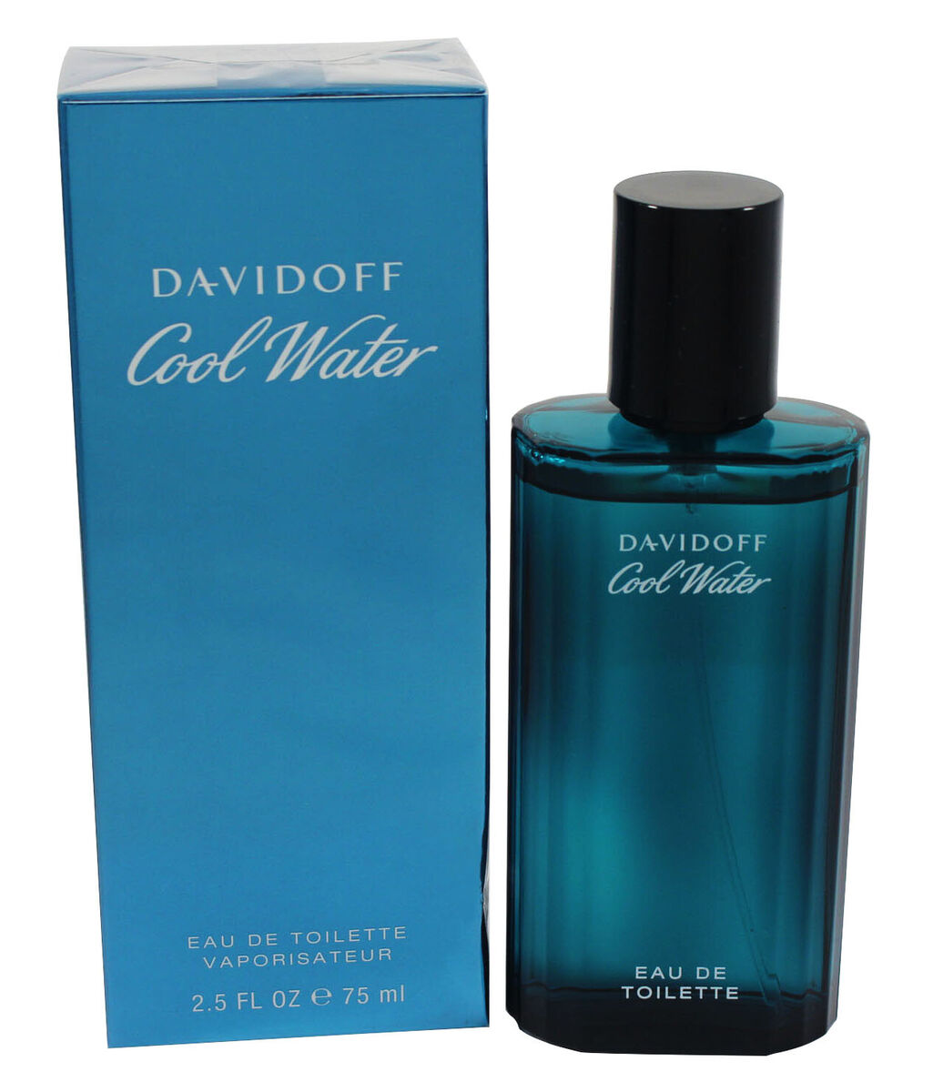 Davidoff Cool Water Eau de Toilette 75ml Spray Men's Fragrance