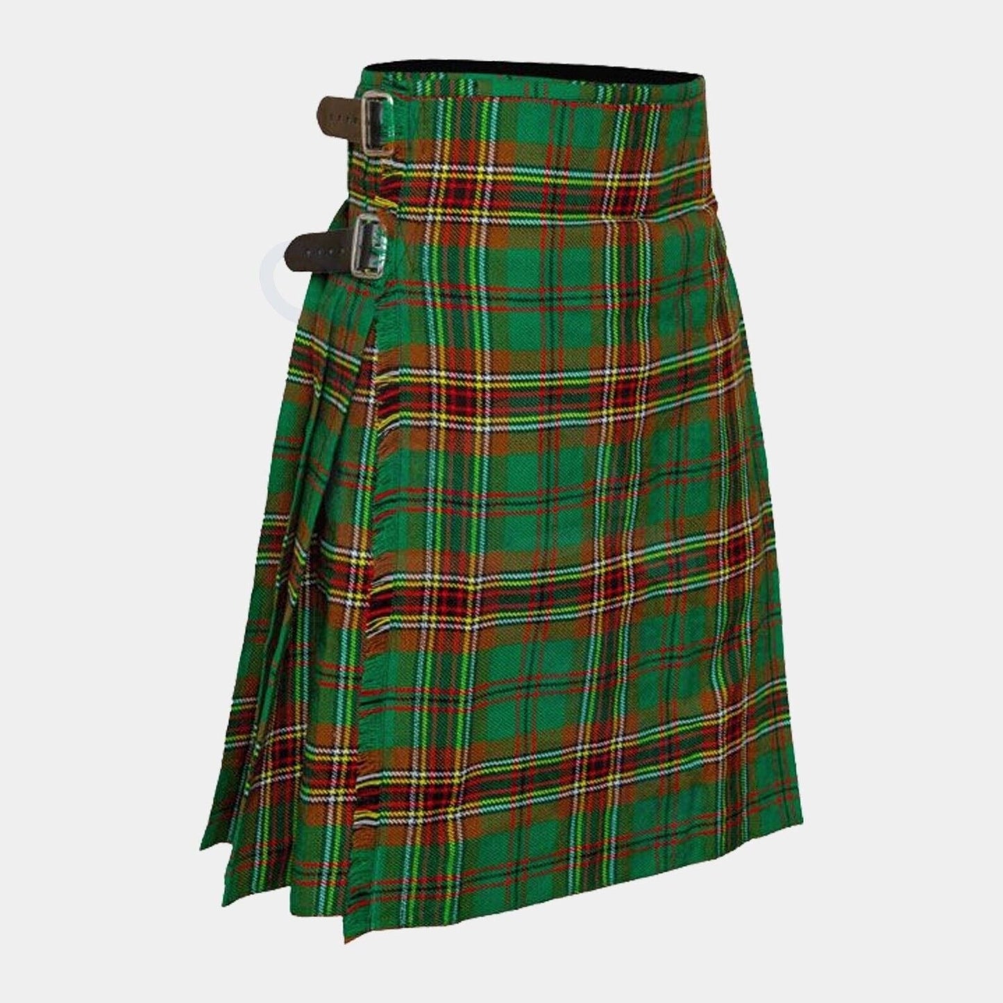 Men's Traditional Tara Murphy Tartan 8 Yard Scottish Kilt Outfit with Sporran & Flashes