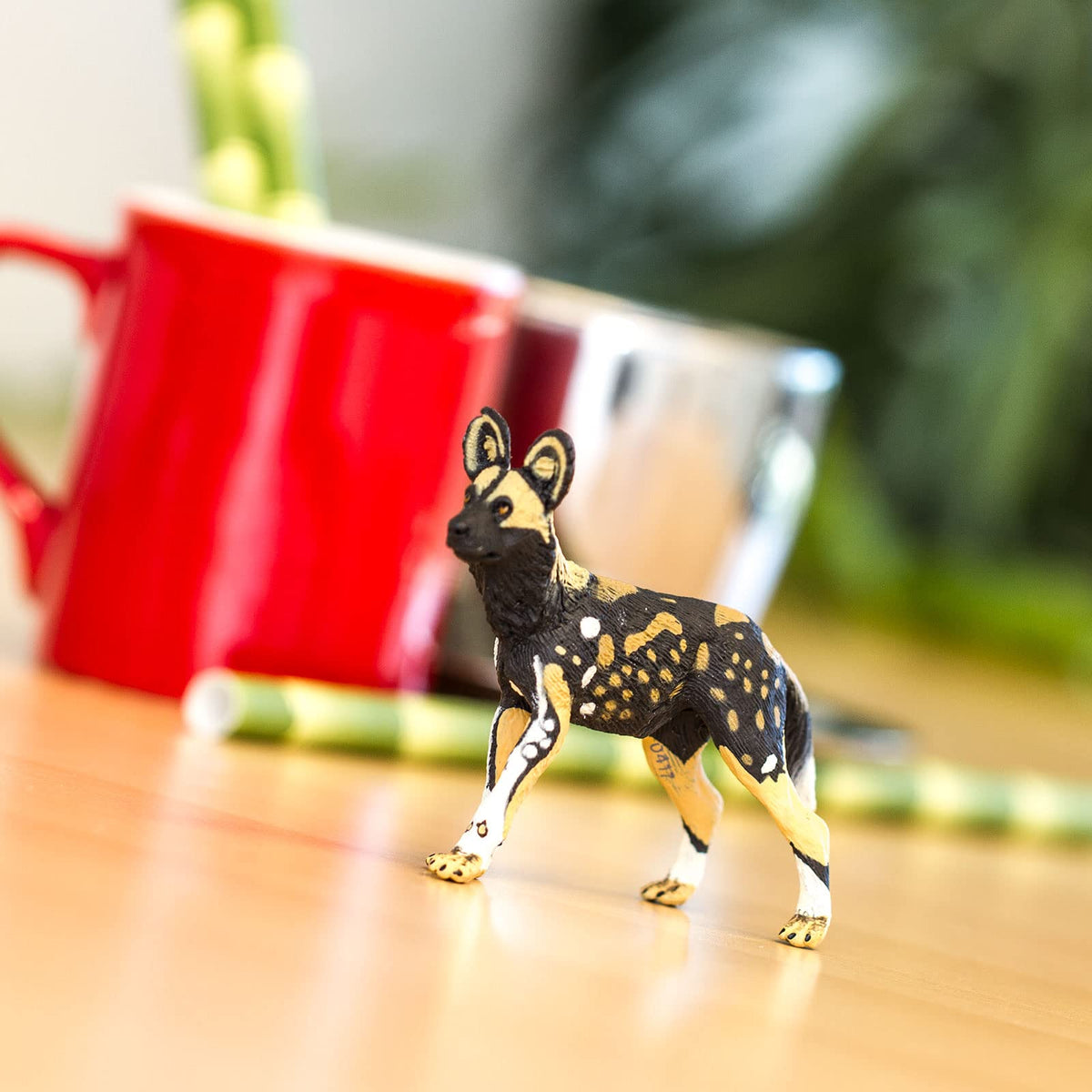 Safari Ltd Wildlife Collection African Wild Dog Toy – Non-Toxic & BPA Free | Ages 3+