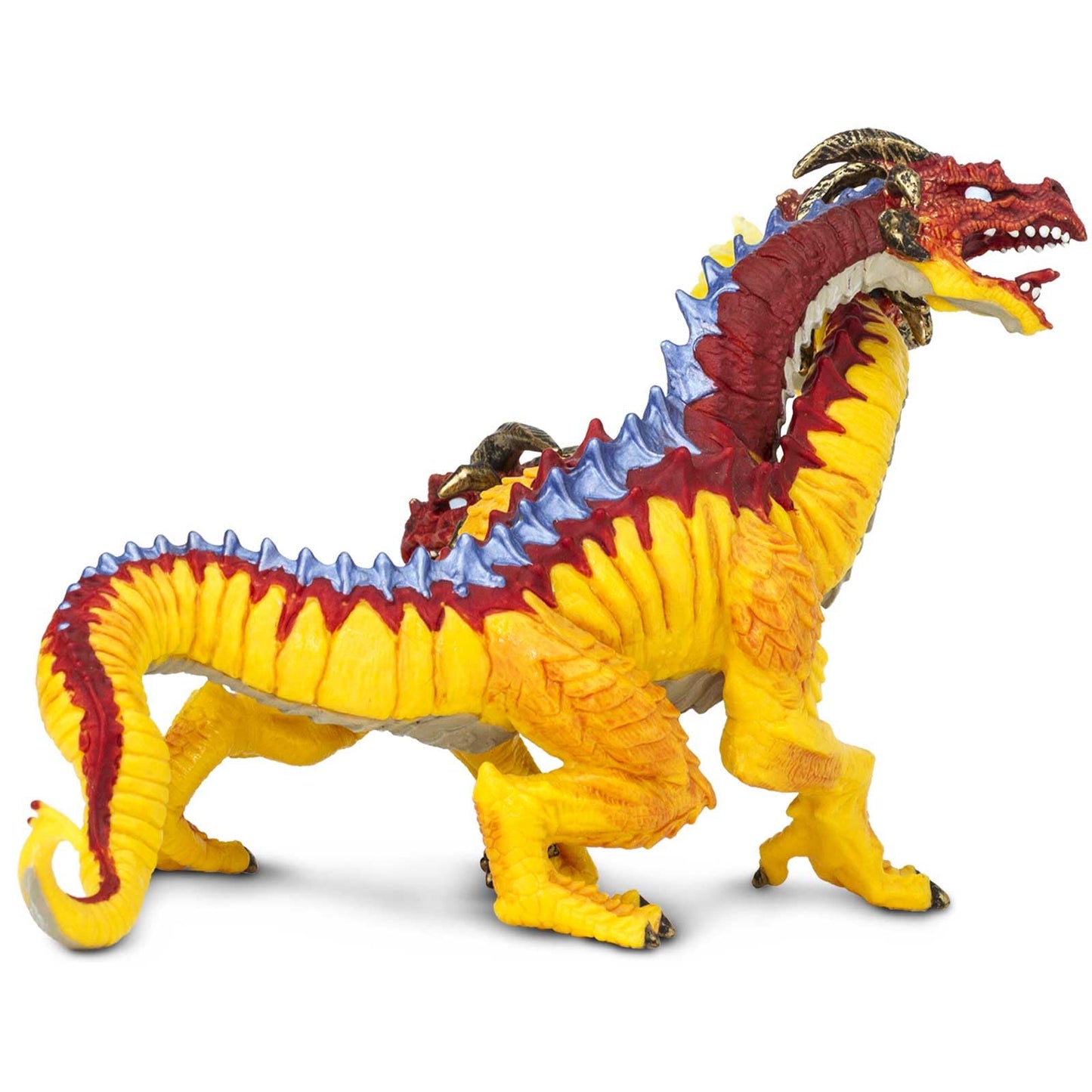 Safari Ltd. Fire Dragon Figurine - 8.5-inch, Vibrant Fantasy Figure for Kids 4+