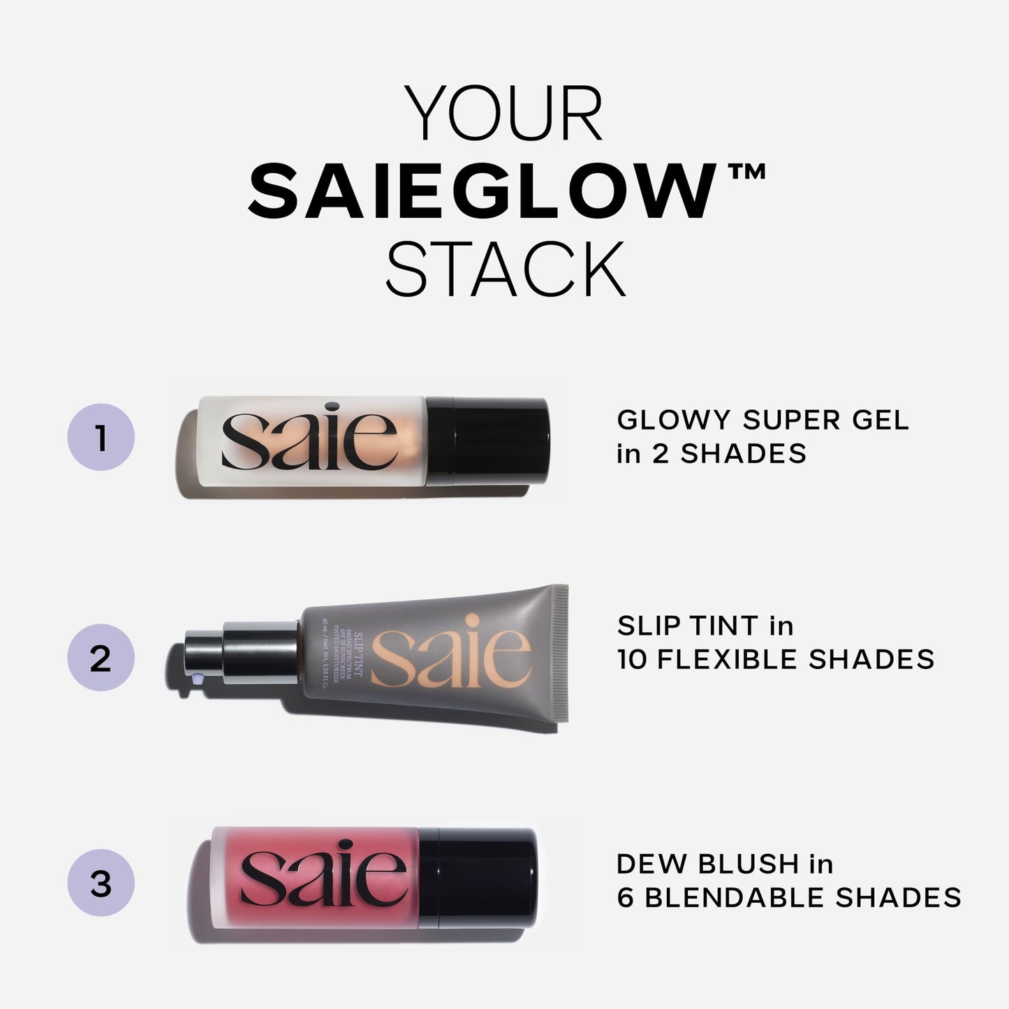 Saie Dew Liquid Blush for Cheeks – Hydrating Buildable Cream Tint (0.40 oz) | Vegan & Cruelty-Free