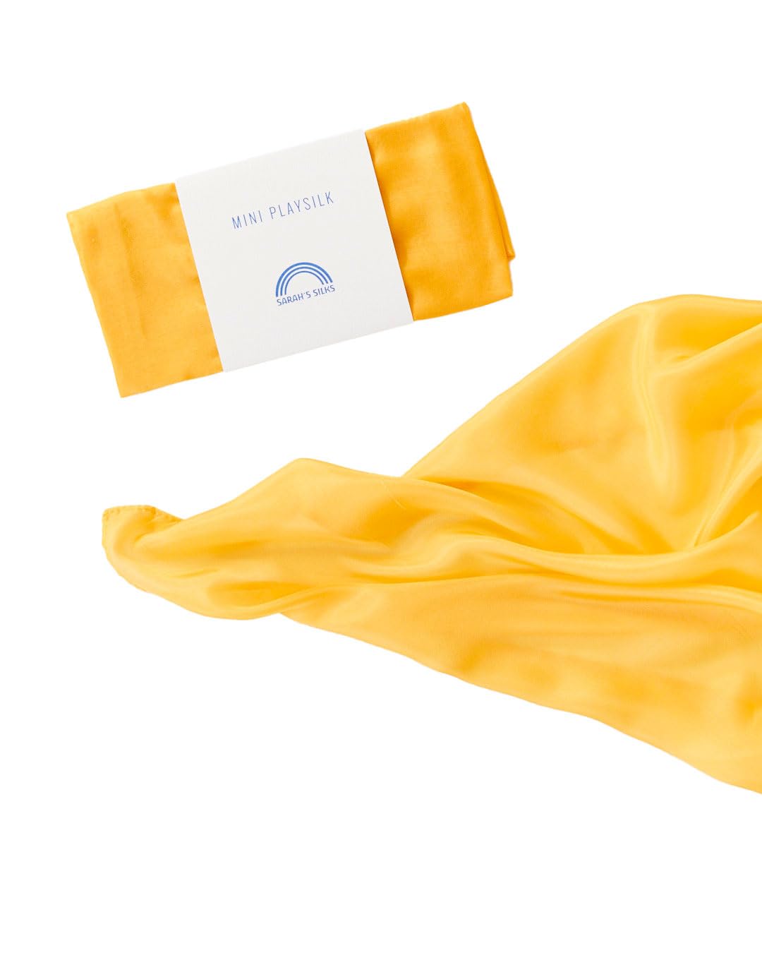 Sarah's Silks Mini Gold Playsilk — Open-Ended Toy for Creative Play