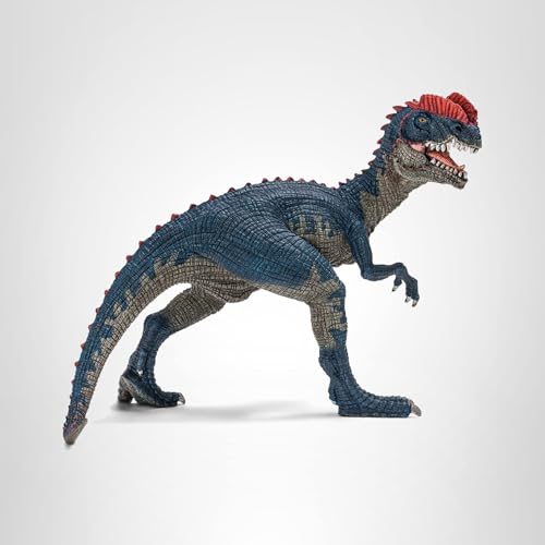 Schleich Dinosaurs: Velociraptor & Dilophosaurus Toy Figures for Kids 4+