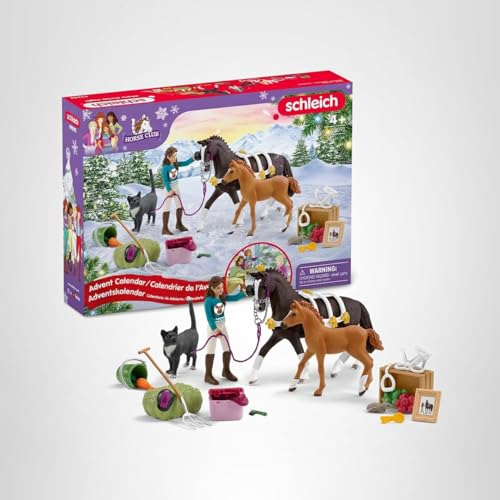 Schleich Horse Club Advent Calendar — Sofia's Winter Surprise (36 Toys) | Ages 5+