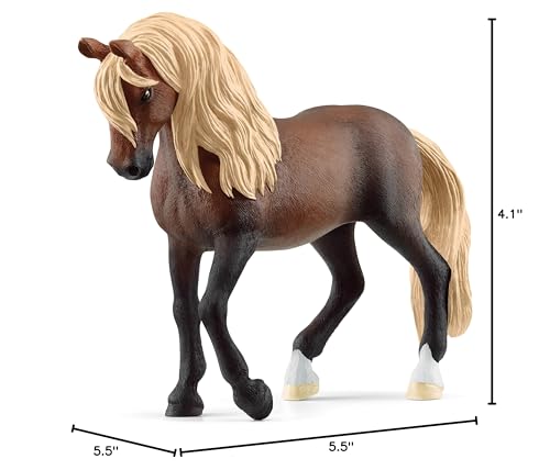 Schleich Horses 2023 Paso Peruano Stallion – Horse Club Figurine, Ages 5+