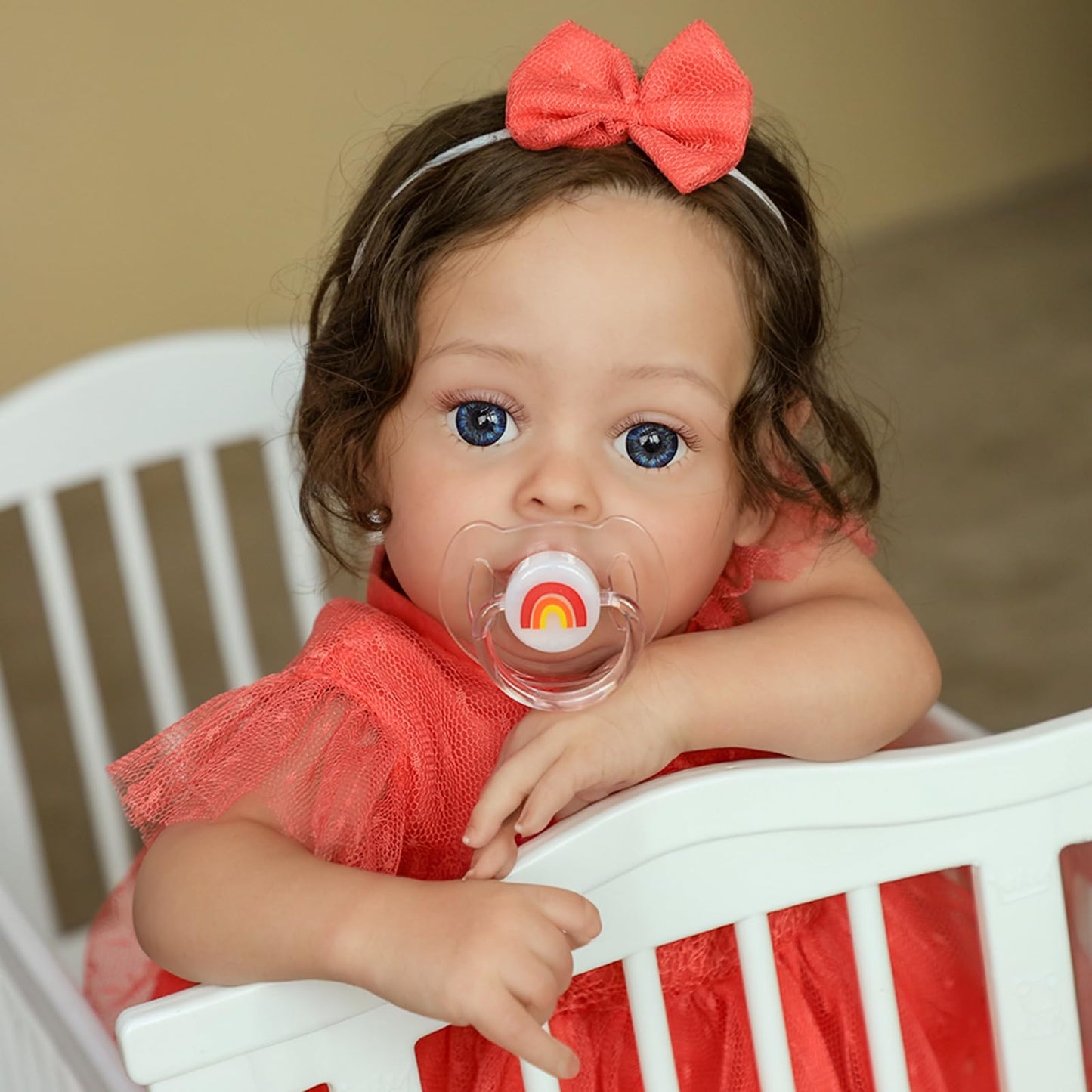 SCOM Reborn 20-Inch Baby Doll – Realistic Weighted Cloth Body