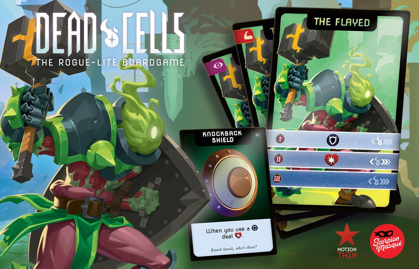 Dead Cells: The Board Game by Scorpion Masqué – Co-op Roguelite Deck Builder (1-4 Players, Ages 14+)