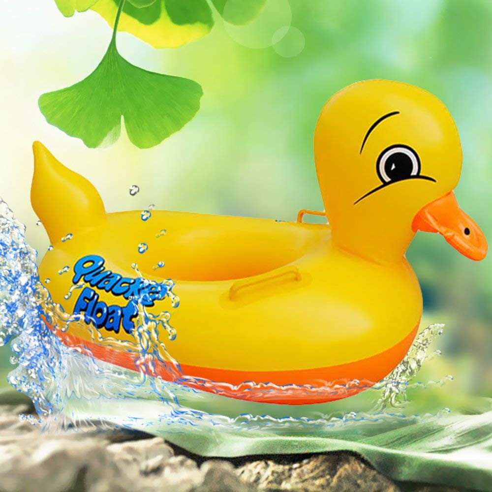 Sealive Inflatable Duck Pool Float for Kids – Safe Toddler Seat & Beach Toy