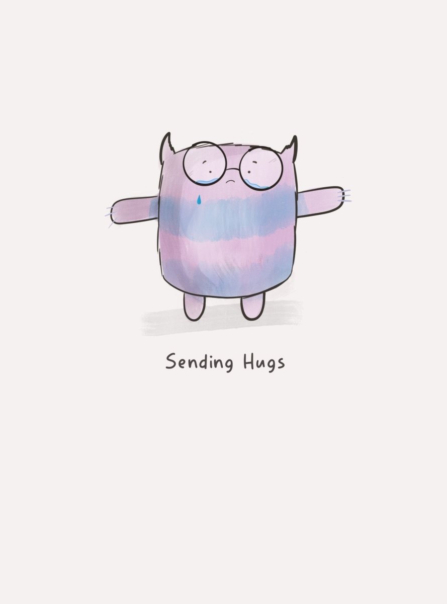 Sending Hugs – Comfort & Support | greeting card