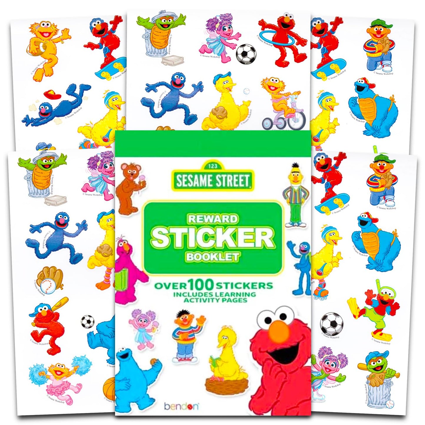 Sesame Street Party Decorations Kit with Elmo, Big Bird & Cookie Monster