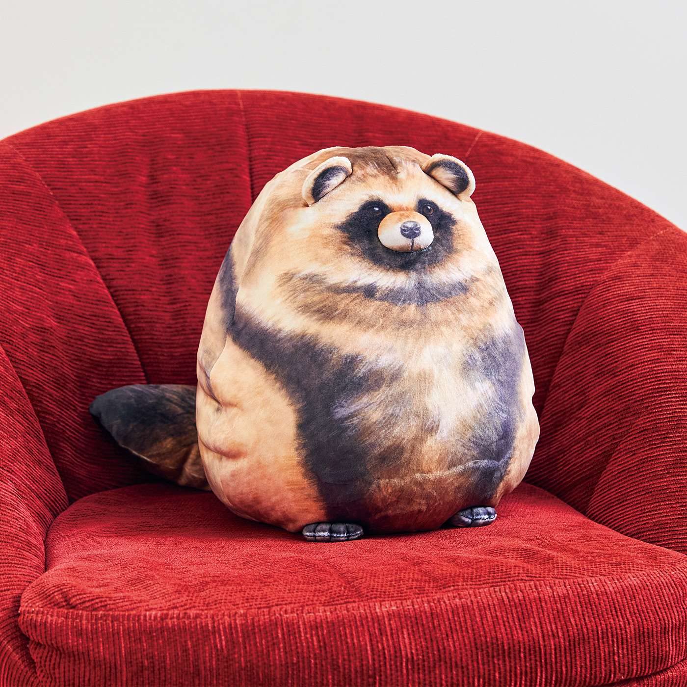 Sew Butiful Raccoon Plush 12-Inch Stuffed Animal — Soft Pillow & Cute Gift for Kids