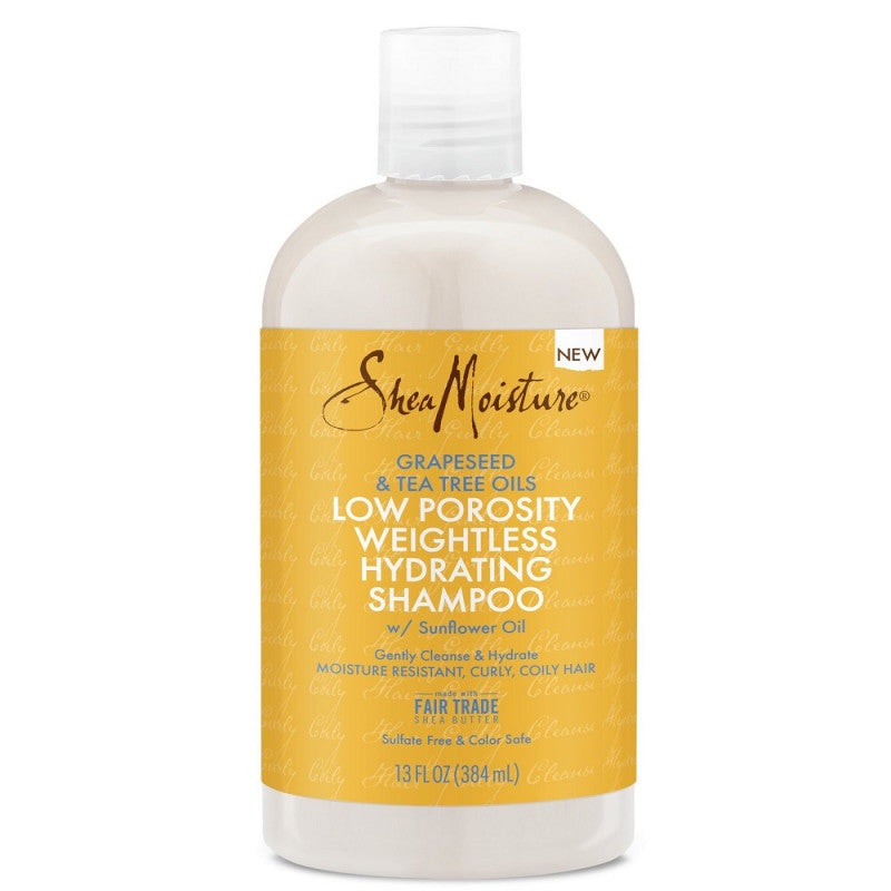 Shea Moisture Low Porosity Weightless Hydrating Shampoo 13 oz / 384 ml - For Low Porosity Hair