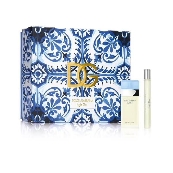 Dolce & Gabbana Light Blue Gift Set 25ml EDT Spray + 10ml EDT Spray