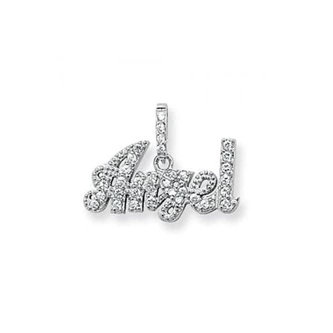 Acotis Silver Angel Zirconia Stones Pendant G6687