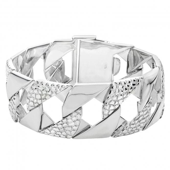 Acotis Silver Cast Gents Bracelet G2182