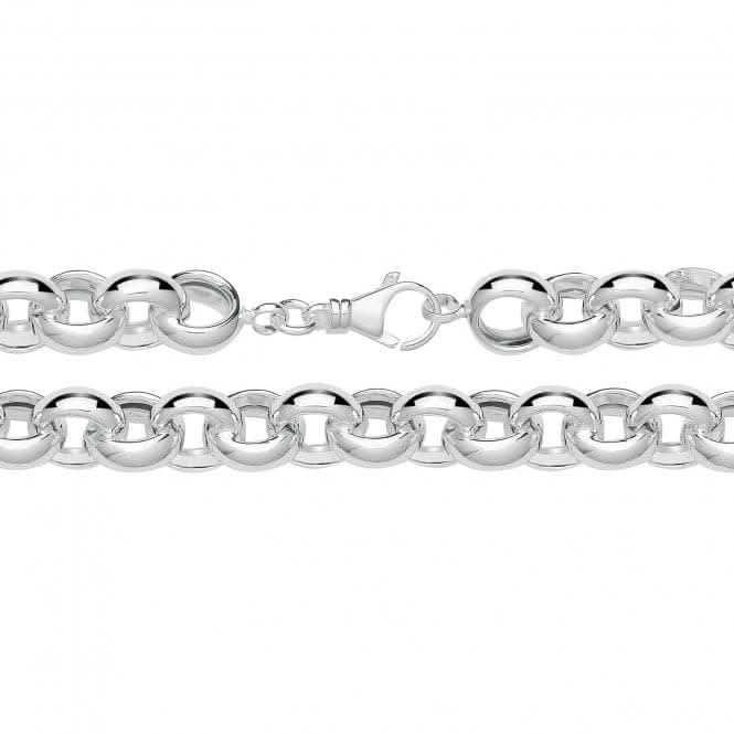 Acotis Silver Chain Hallow Belcher G1394