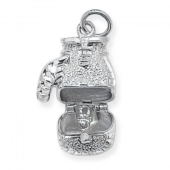 Acotis Silver Pendant Hinged Boxing Glove G6336