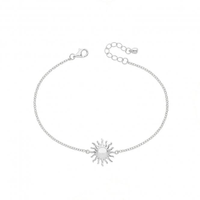 Acotis Silver Bracelet Rhodium Sun G2696