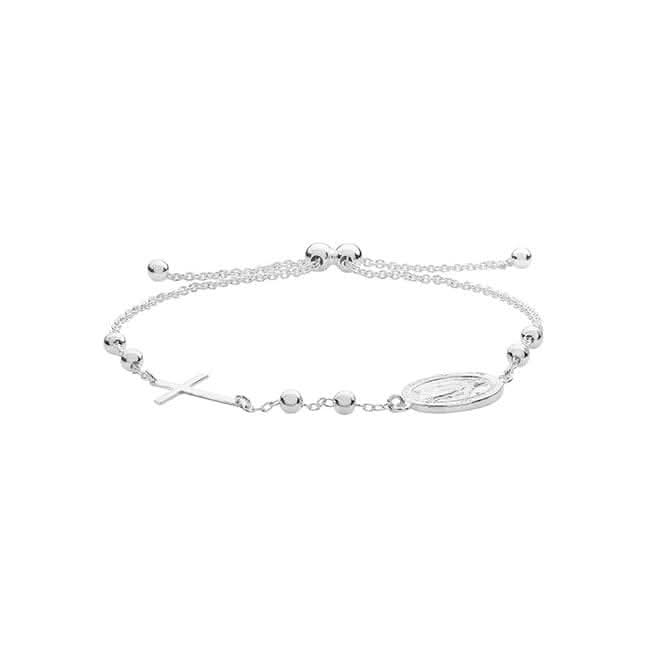 Acotis Silver Bracelet Rosary Pull Style G2646
