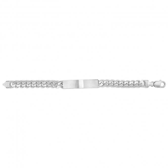 Acotis Silver Bracelet Men's Cuban Id G2678