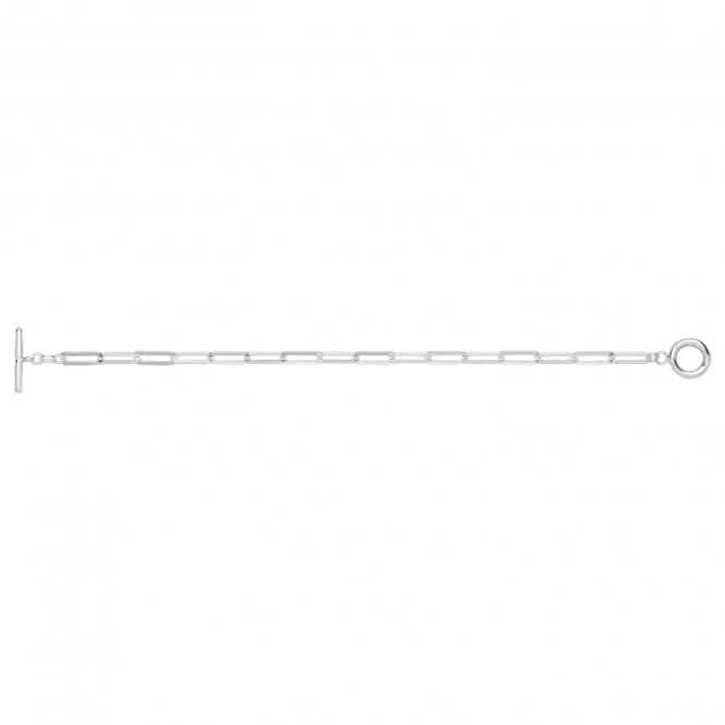 Acotis Silver Bracelet Paper Clip G3385B