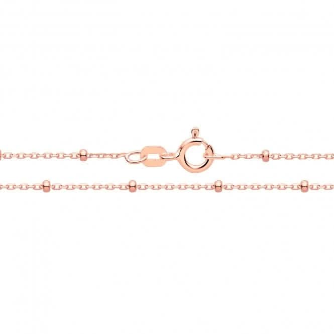 Acotis Silver Chain Plated Rolo-Bead G1383R