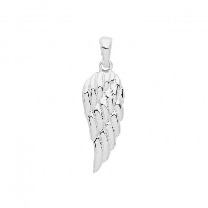 Acotis Silver Charm Rhodium Angle Wing G61075