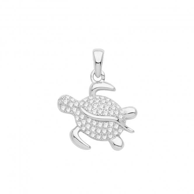 Acotis Silver Charm Rhodium See Turtle G61096