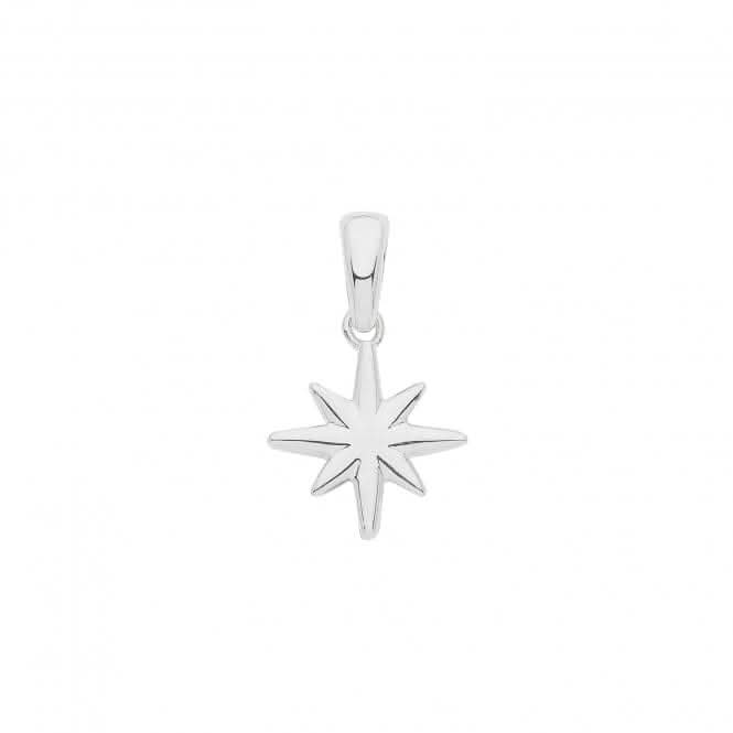 Acotis Silver Charm Rhodium Star G61077