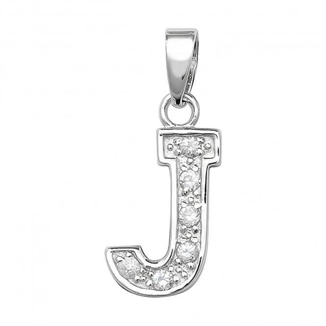 Acotis Silver Pendant Zirconia Initial G6124J
