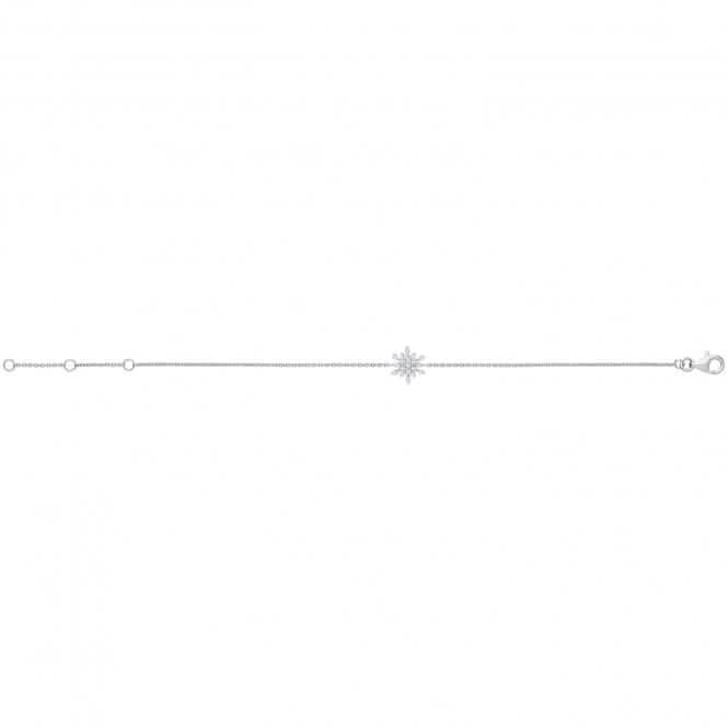 Acotis Silver Bracelet Snowflake G3361B