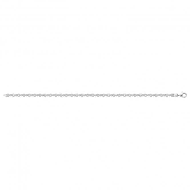 Acotis Silver Bracelet Zirconia White Tennis G2689CZ