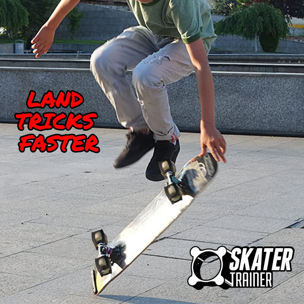 SKATERTRAINER Skater Trainers – Learn Ollies & Kickflips Faster for Safe Trick Practice