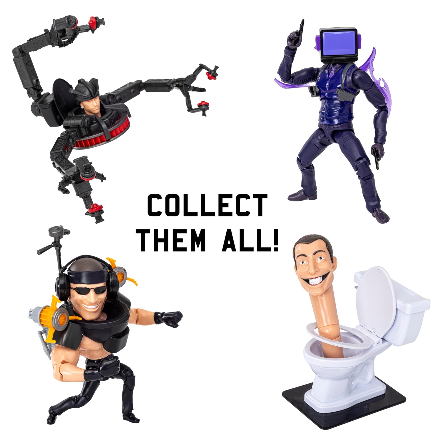 Skibidi Toilet Deluxe Figure – Series 2, 6-inch Collectible – Official Merch