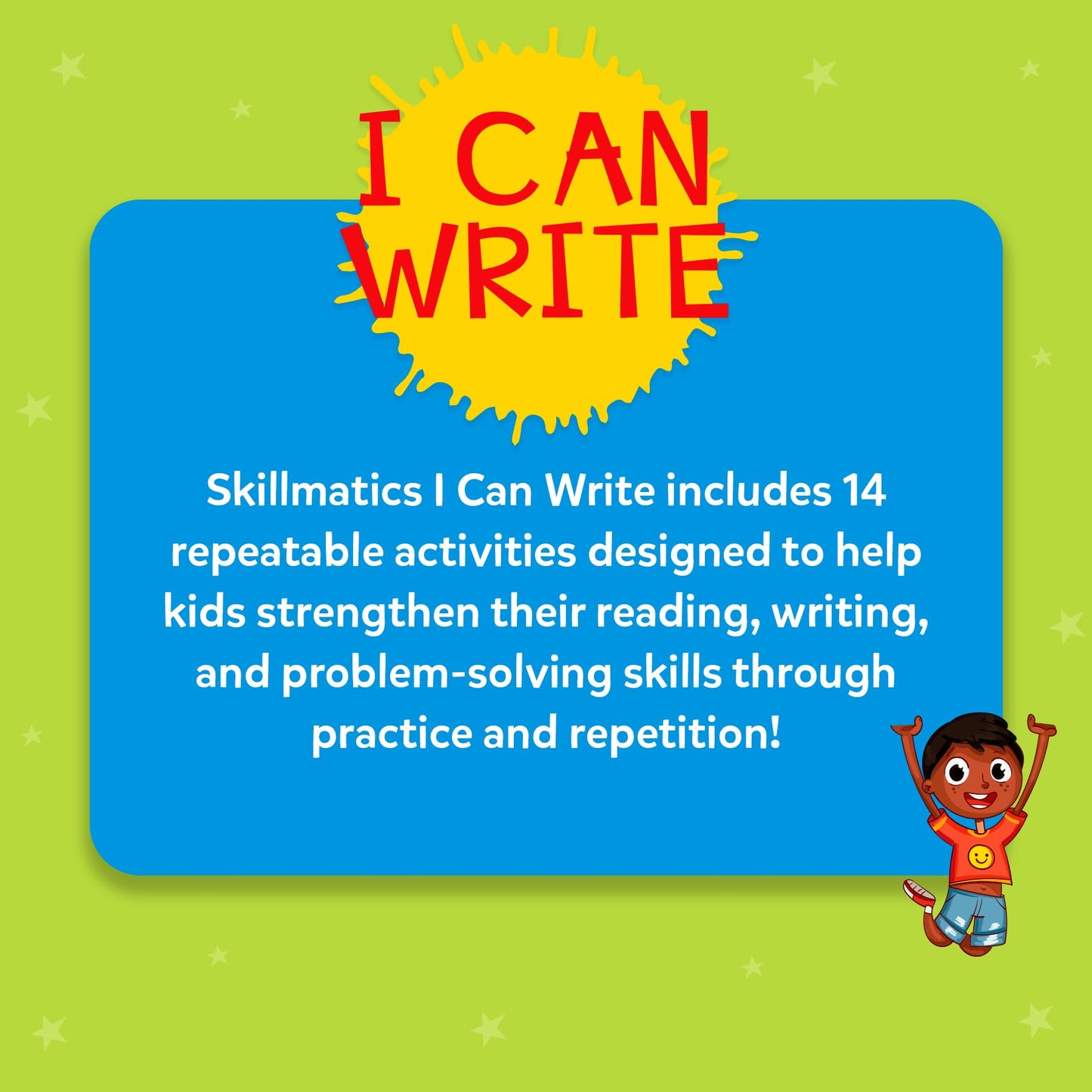 Skillmatics I Can Write – Reusable Preschool Learning Mats, Dry-Erase Pens & Certificate (Ages 3–6)