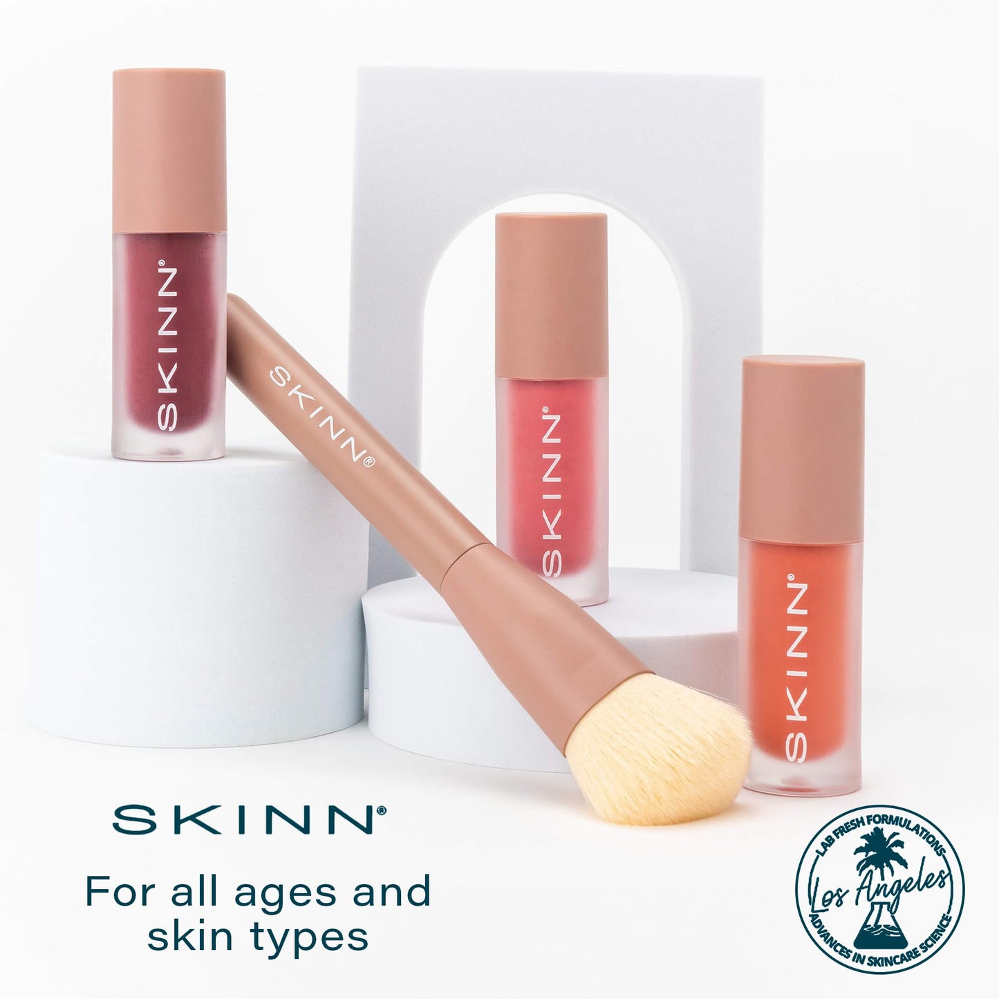 SKINN Treatment Liquid Blush – Berry | Hydrating, Long-Lasting Color for Cheeks & Lips