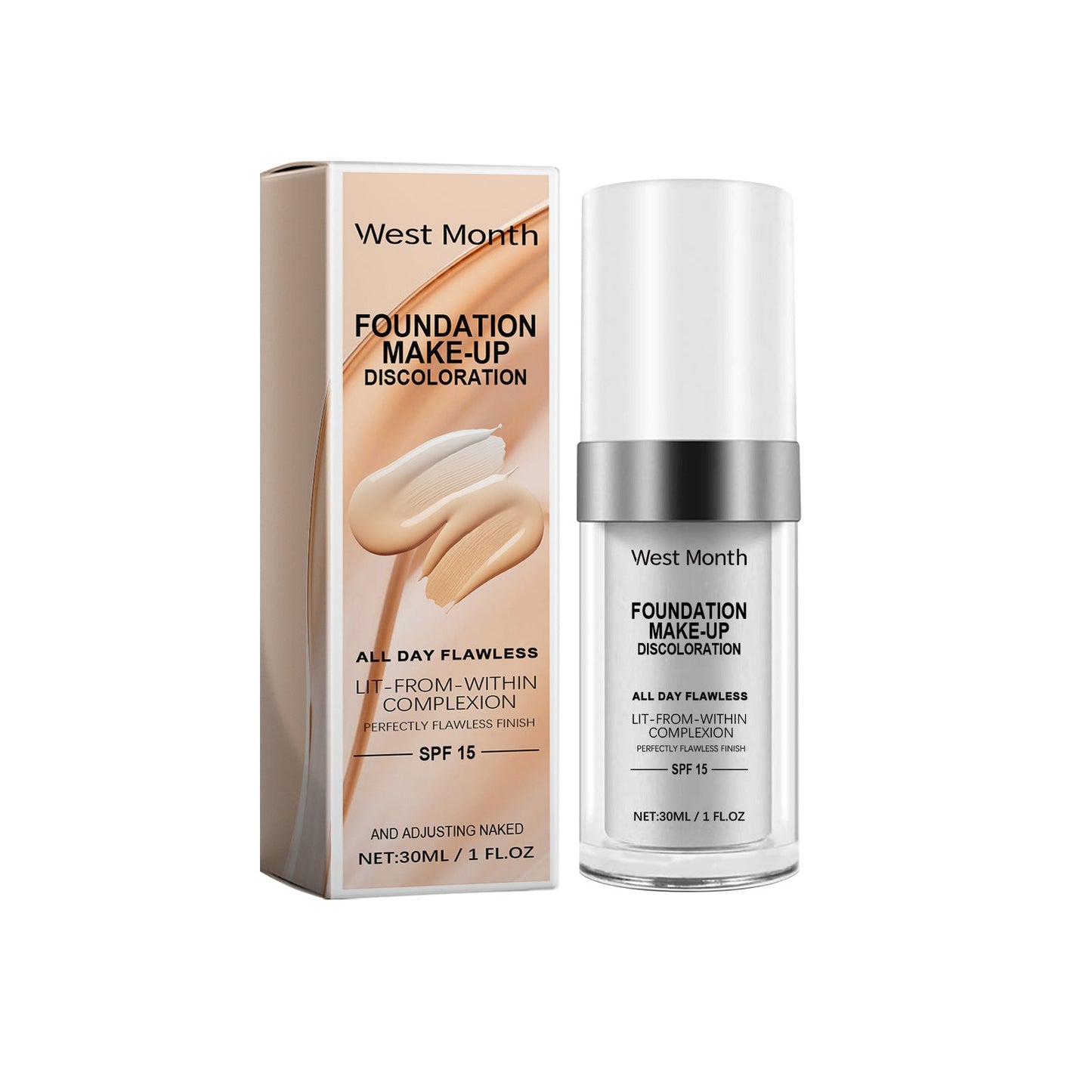 FOUNDATION MAKE-UP DISCOLORATION