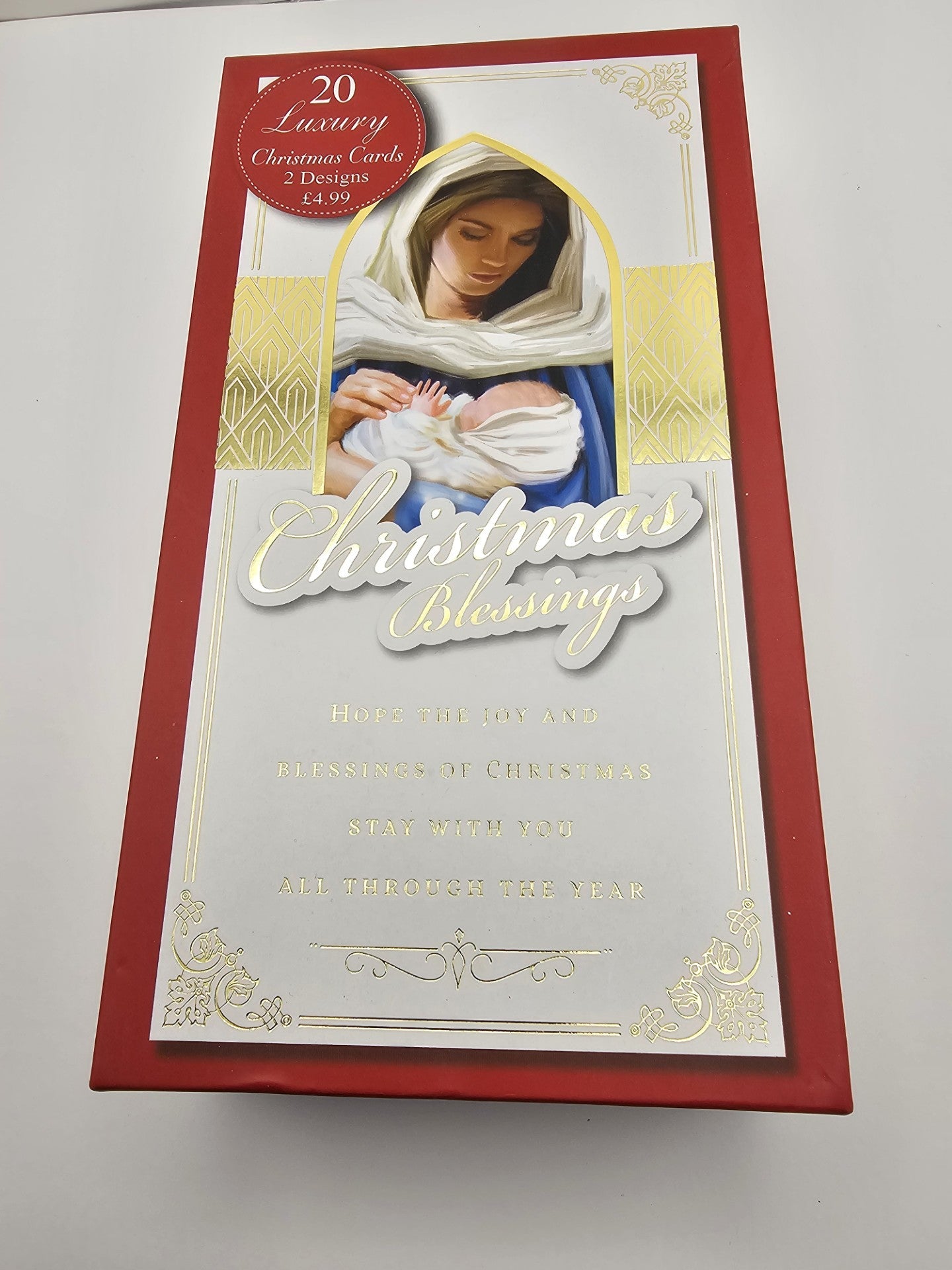 christmas blessings luxury cards 20 2 designs