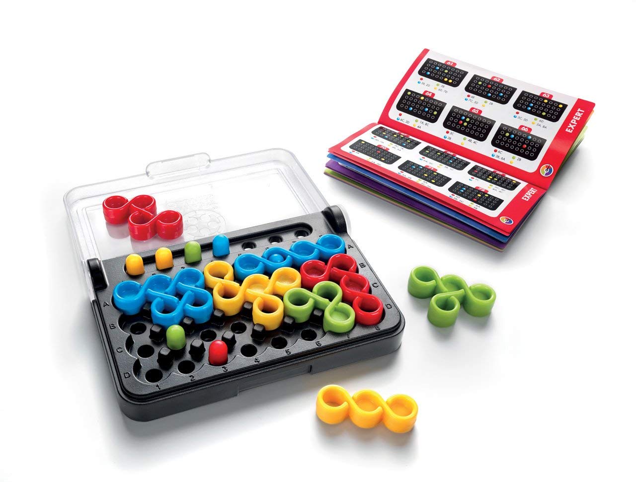 SmartGames IQ Twist: Travel Brain Teaser with 120 Challenges for Ages 6+