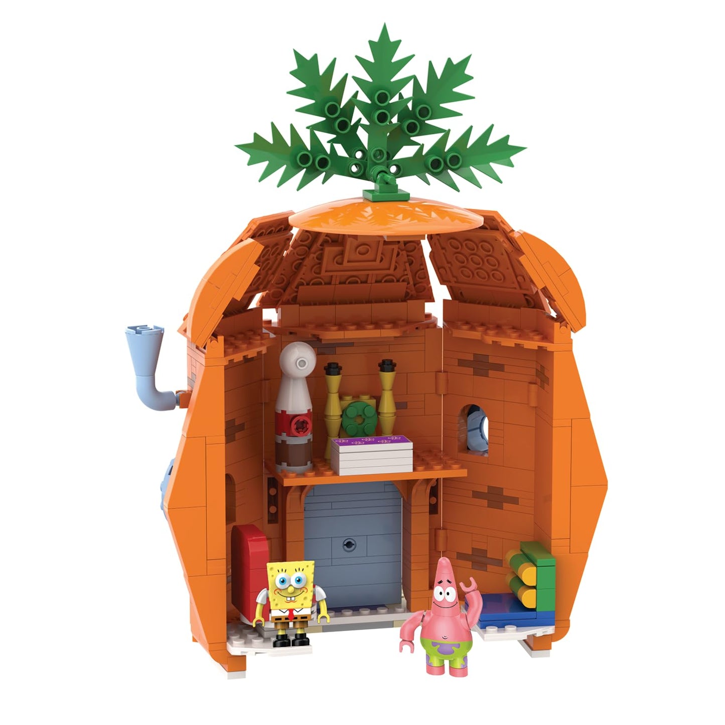 Snap & Switch Spongebob Pineapple House Deluxe Set – Buildable Toy for Creative Play | Ages 6+